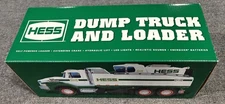2017 Hess Dump Truck and Loader - Hess Toy Trucks - New in Box!