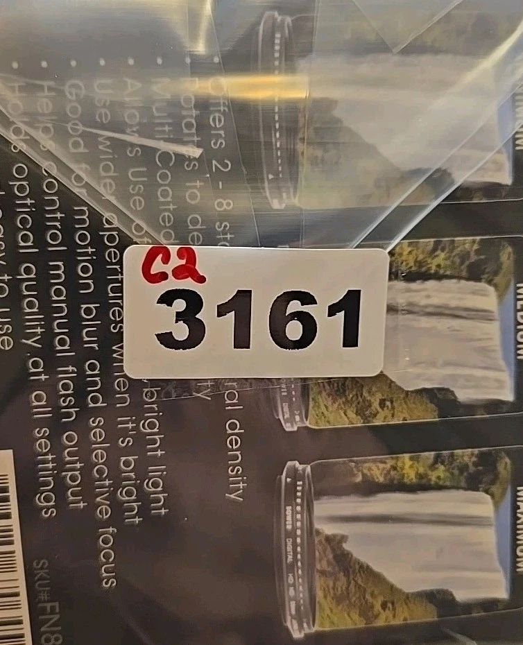 Bower 82mm Variable Neutral Density (ND) Filter - 2-8 Stops of Neutral Density  - Image 4 of 4