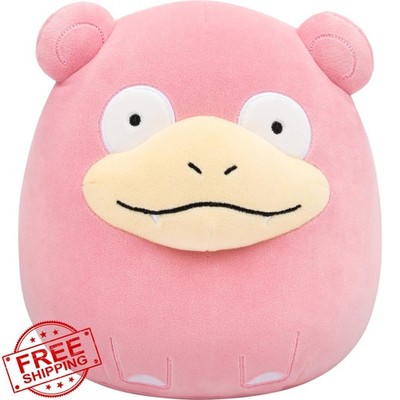 Squishmallows Original 8in Slowpoke Pokémon Plush - Ultrasoft Official Jazwar...
