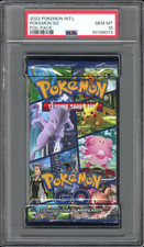 PSA 10  POKEMON Booster Pack POKEMON GO FOIL PACK Gem Mint