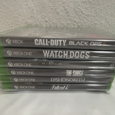 Xbox Spielesammlung Watch Dogs, COD, Diablo, The Surge, Dishonered 2, Fallout 4