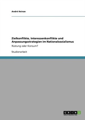 Heinze - Zielkonflikte Interessenkonflikte und Anpassungsstrategien i - E555z