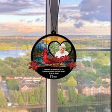 Loss Of Family Personalized Suncatcher, Sympathy Gift, Remembrance Gifts