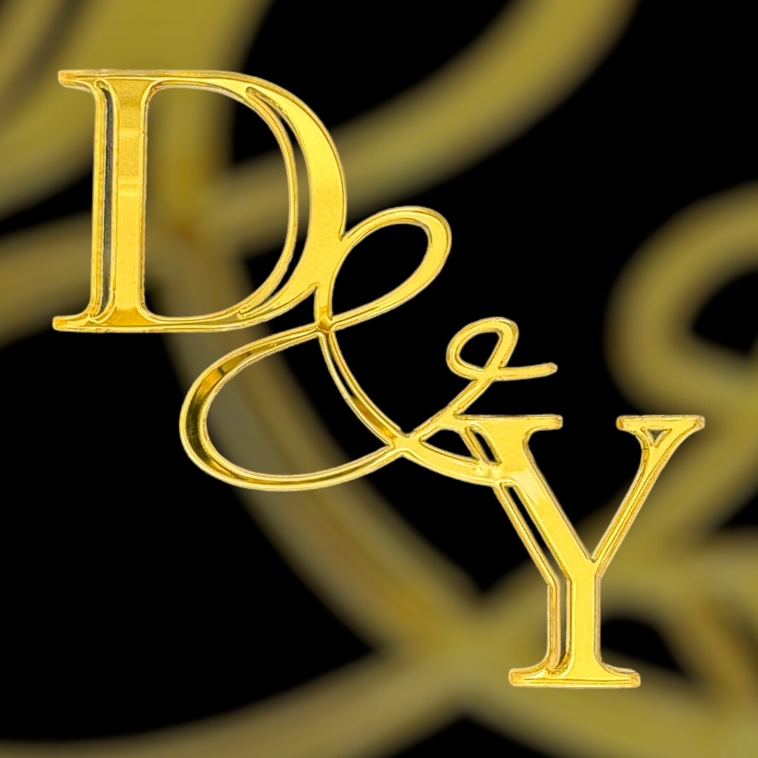 Personalisiertes Paar zwei Buchstaben Hochzeit Schild Tortenanhänger Topper Jahrestag Party