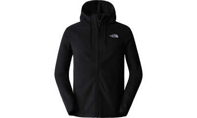 Pile uomo invernale con cappuccio The North Face NF0A55HKJK3 nero