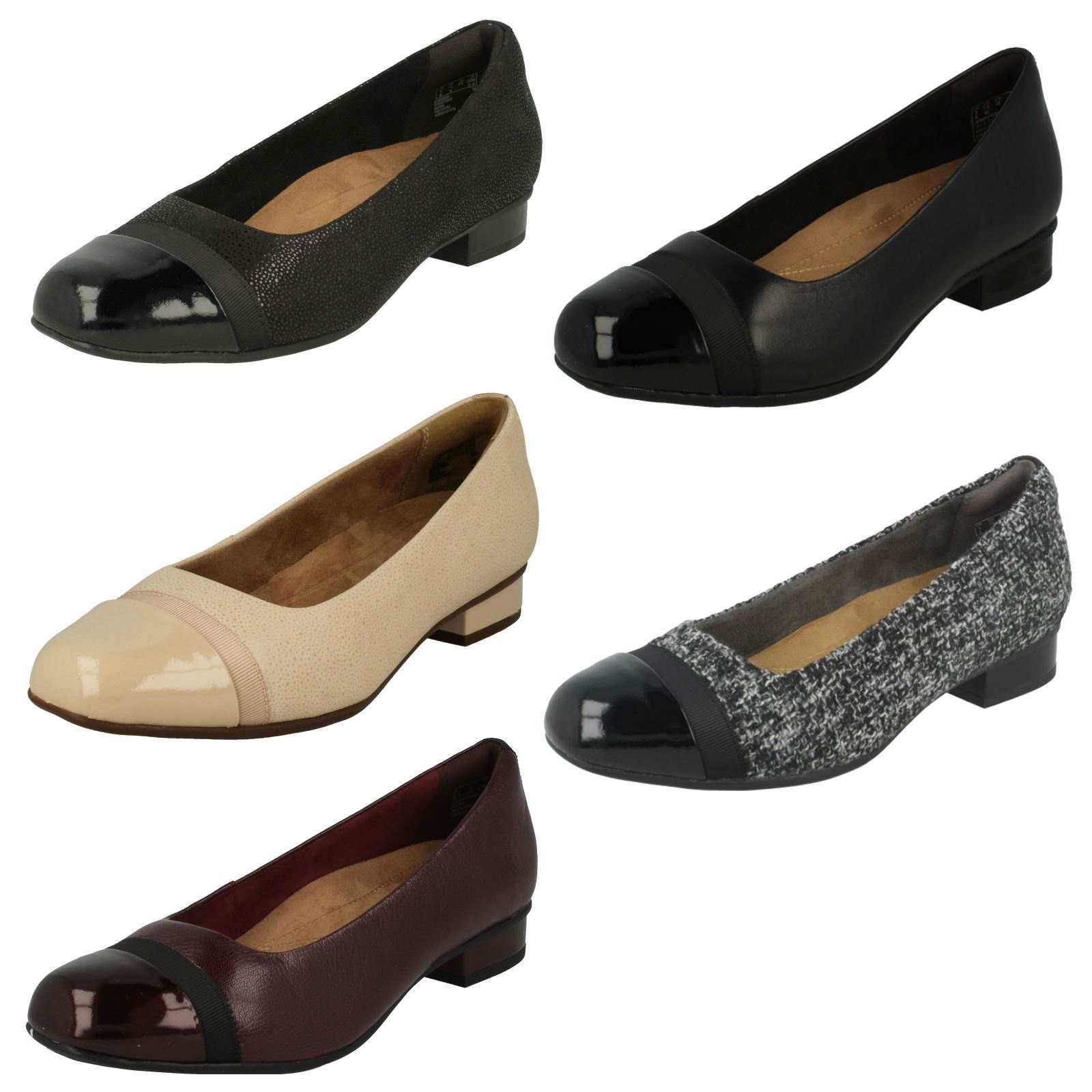 clarks ballerina pumps