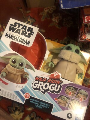 Unopened Star Wars Mandalorian Wild Ridin' Grogu Baby Yoda Interactive