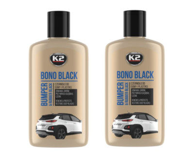 2x K2 Bono Black für Reifen Gummi Kunststoffpflege 250ml - REIFENPFLEGE