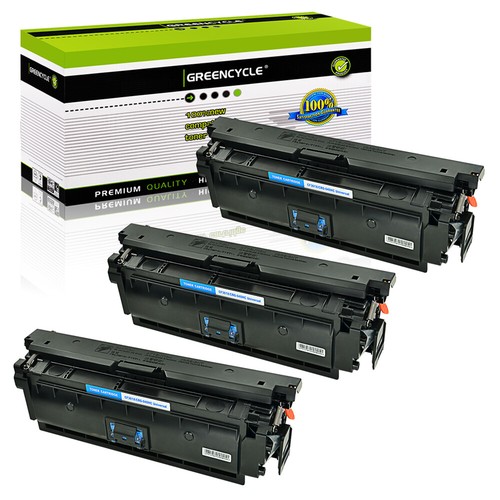 3PK High Yield CF361X Cyan Toner Fit for HP 508X LaserJet MFP M577Z M577f M577c