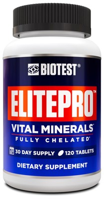 Biotest Elitepro Zinc Magnesium Selenium Chromium Glycinate 30 Day Supply 120...