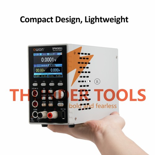 Thunder Tools OWON SPM3051 Programmable Lab Power Supply (0-30V 0-5A) 150W - Picture 15 of 66
