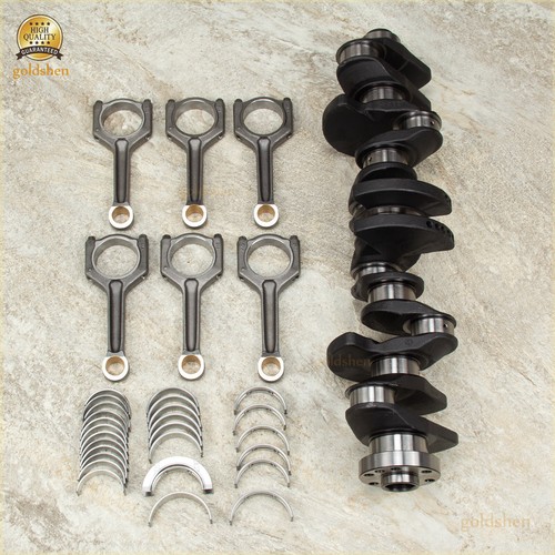 For BMW N55B30 N55 3.0L Engine Crankshaft+Con Rods+Bearings Set OEM