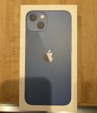 Empty BOX ONLY Apple iPhone 13 Model A2482 Blue 128GB