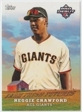 2023 Topps Pro Debut Farm Fresh Futures #FF-19 Reggie Crawford - ACL Giants