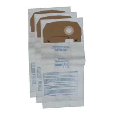 Fits For Eureka AA Allergen Vacuum Cleaner Bags # 58236B, 4100 - 5180 Series#158
