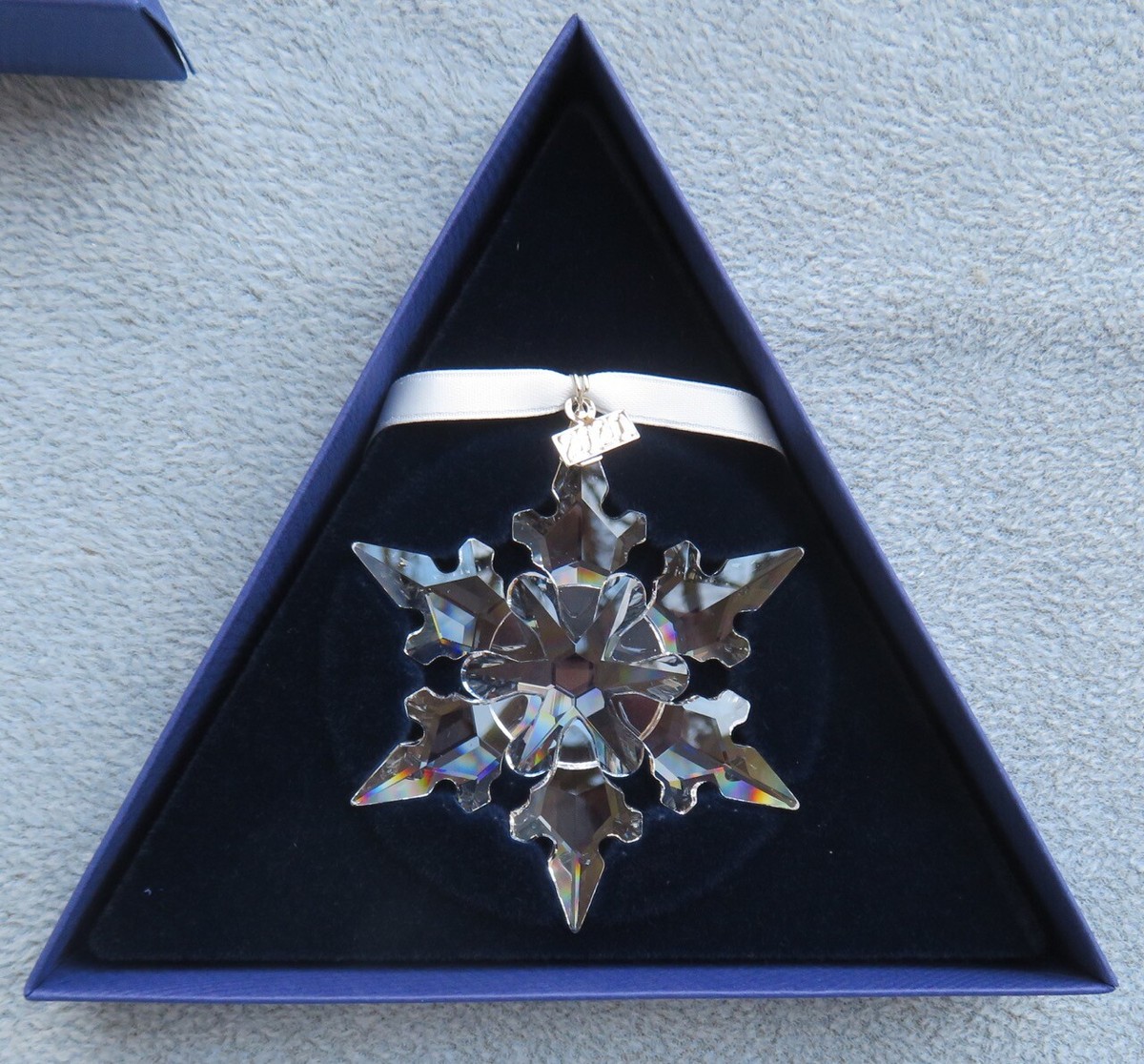 SWAROVSKI Crystal 2020 Annual Snowflake Christmas Ornament