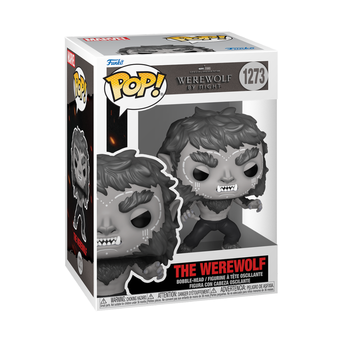 7024786 Merchandising Marvel: Funko Pop! - Werewolf By Night - The Werewolf (Vin