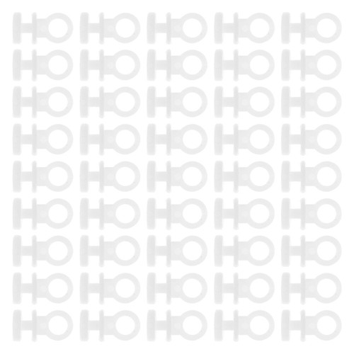 100 Pcs Curtain Roller Curtains Track Buckle Tracks and Fittings