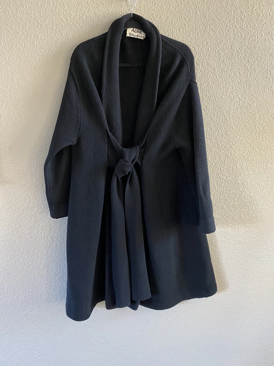 Black boiled wool coat new arrivals