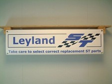 Leyland Special Tuning Parts Banner Car Workshop Garage Classic Retro Racing Leyland Special Tuning Parts Banner Car Workshop Garage Classic Retro Racing