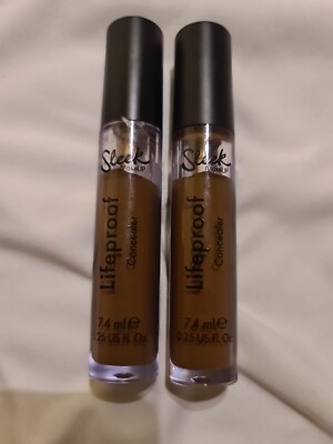 2×Sleek MakeUP Lifeproof Concealer Espresso Shot 7,4ml