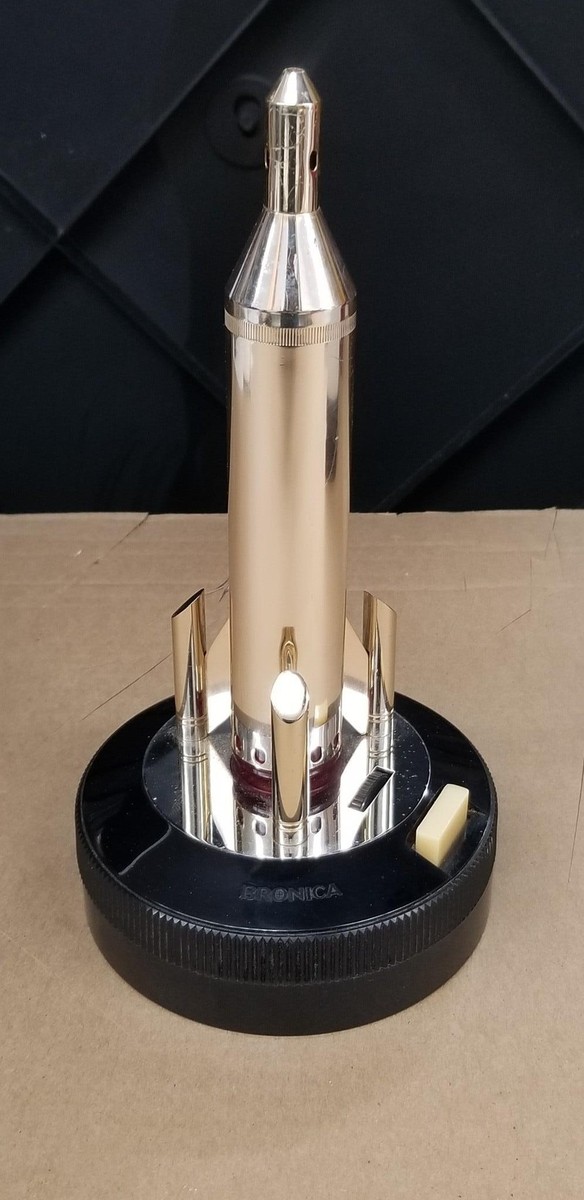 ブロニカUV 卓上ライター BRONICA UV Vintage 1964 Japan UV Bronica Space Rocket 9.75