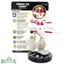 Heroclix X-Men: X of Swords set Nimrod el Menor #047a figura súper rara con tarjeta