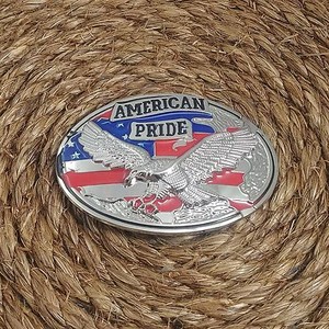 american pride belt buckle