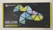  NEW CORSAIR iCUE LC100 Accent Lighting Panels- Mini Triangle- 9 Tile Expansion