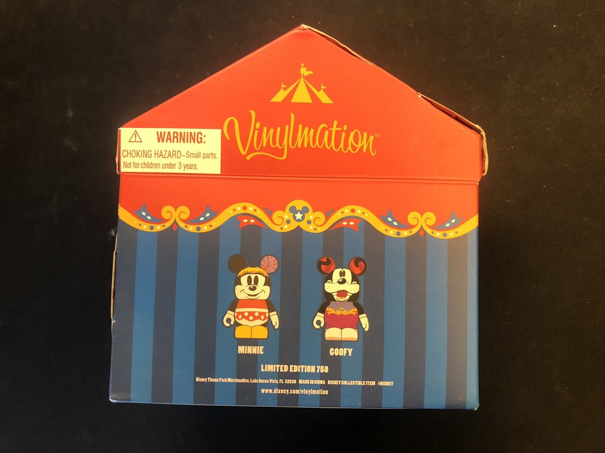 vinylmation Disney Mickeys Circus Minnie Mouse Goofy LE 750 | eBay