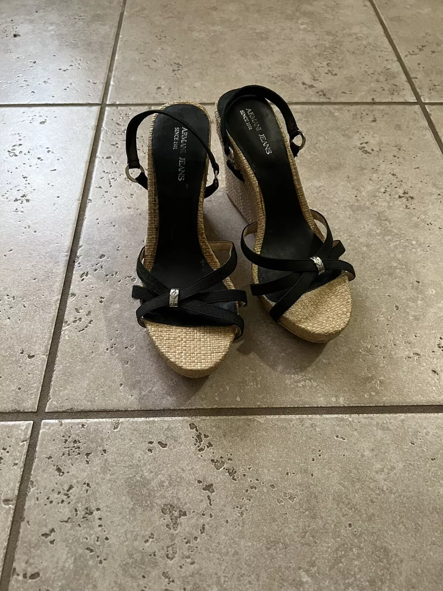 Armani sales jeans sandals
