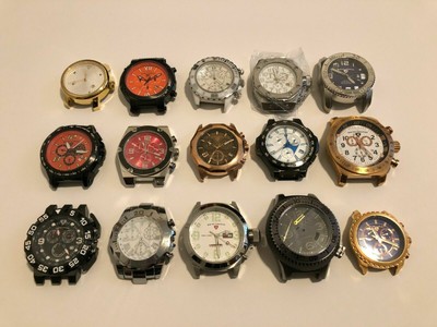 Lot Of 15 Swiss Legend Watch Faces Parts Repair Photos Only Represent Mix Ebay