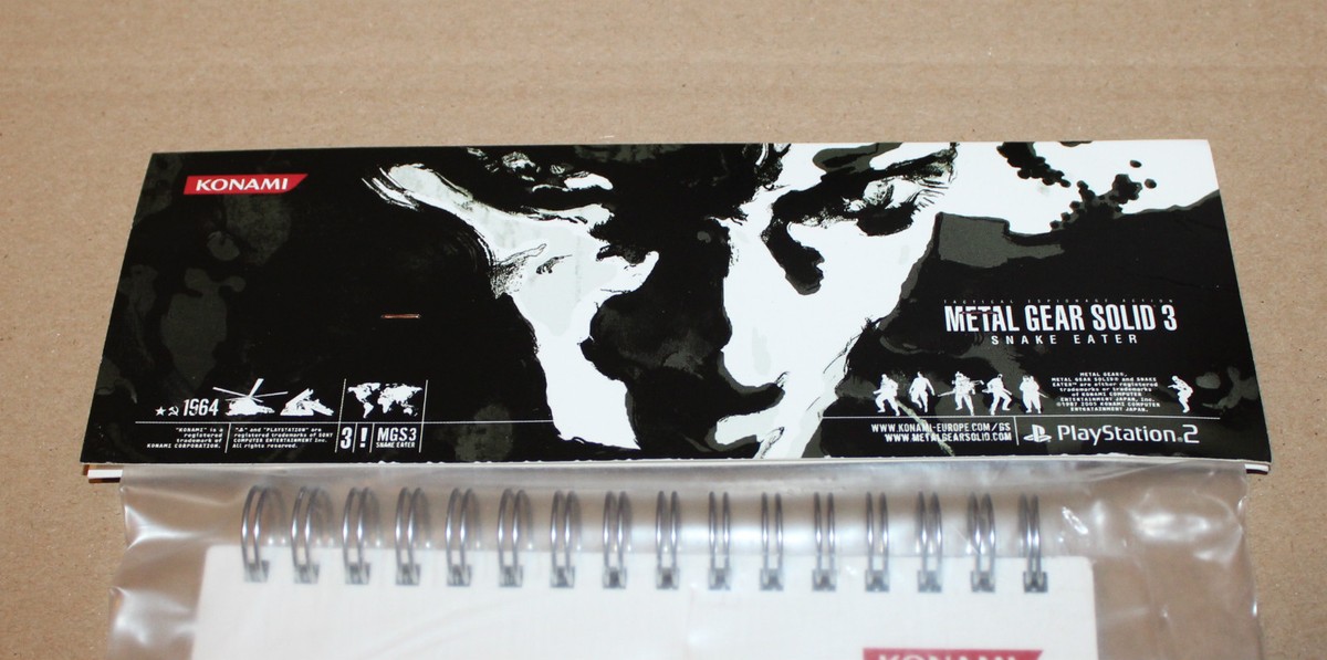 2005 Konami Metal Gear Solid 3 Snake Eater very rare Promo