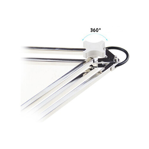 TECHTONGDA 110V 10× Tischlupenlampe weiße Farbe lesen Wartungswerkzeug - Bild 4 von 5