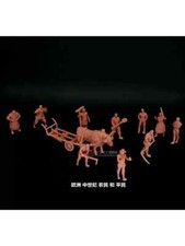 3D Printed 1/72 Medieval European Civilians Group of 10 Finished Model NEW