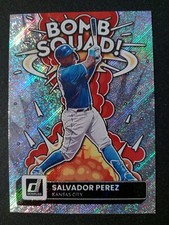 2022 Panini Donruss Bomb Squad Salvador Perez # BS-1 Kansas City Royals
