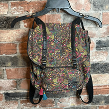 Sakroots Multi-color Floral Paisley Print Backpack Purse
