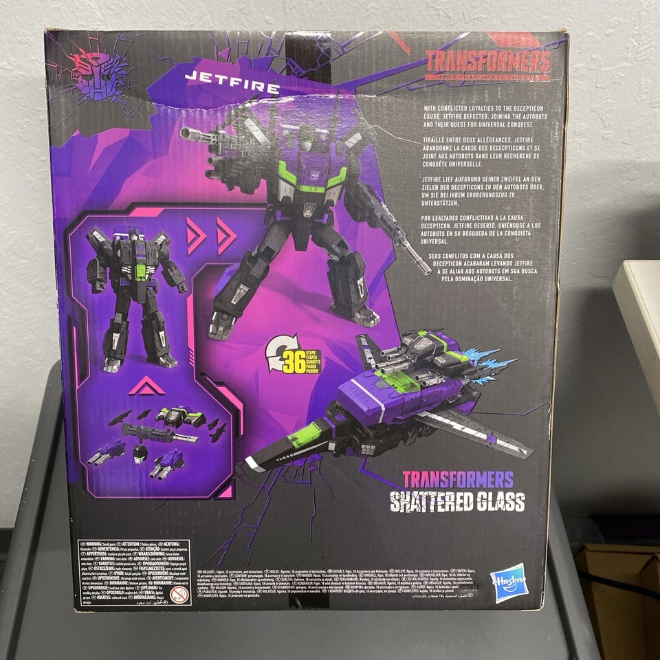 Hasbro Transformers Shattered Glass Jetfire Figure 5010993900657 eBay