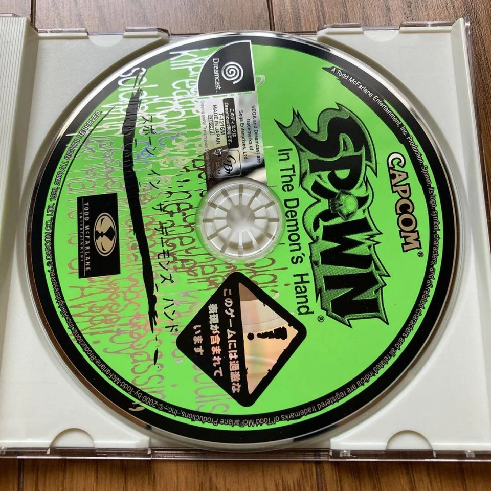 SEGA Dreamcast Spawn In the Demon's Hand Capcom Boxed Complete Limited Booklet - Image 4 of 4