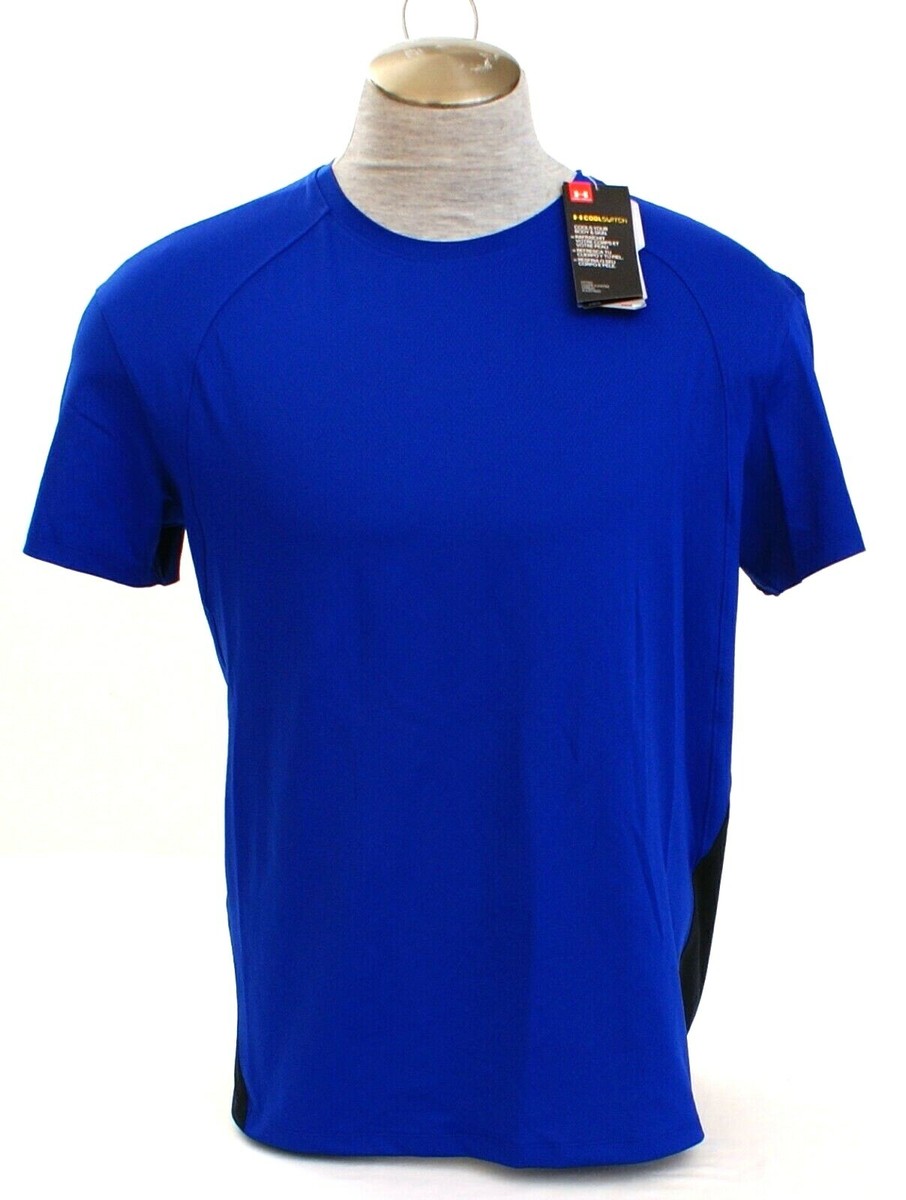 Under Armour Blue UA Coolswitch Short Sleeve Running Shirt Men's
