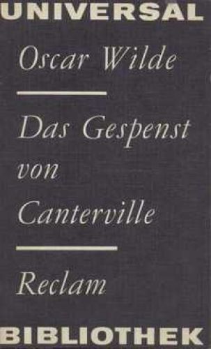 Buch: Das Gespenst von Canterville, Wilde, Oscar. Reclams Universal-Bibliothek - Bild 1 von 1