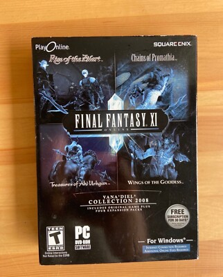 Final Fantasy XI Online: Vana'diel Collection 2008 (PC, 2008)