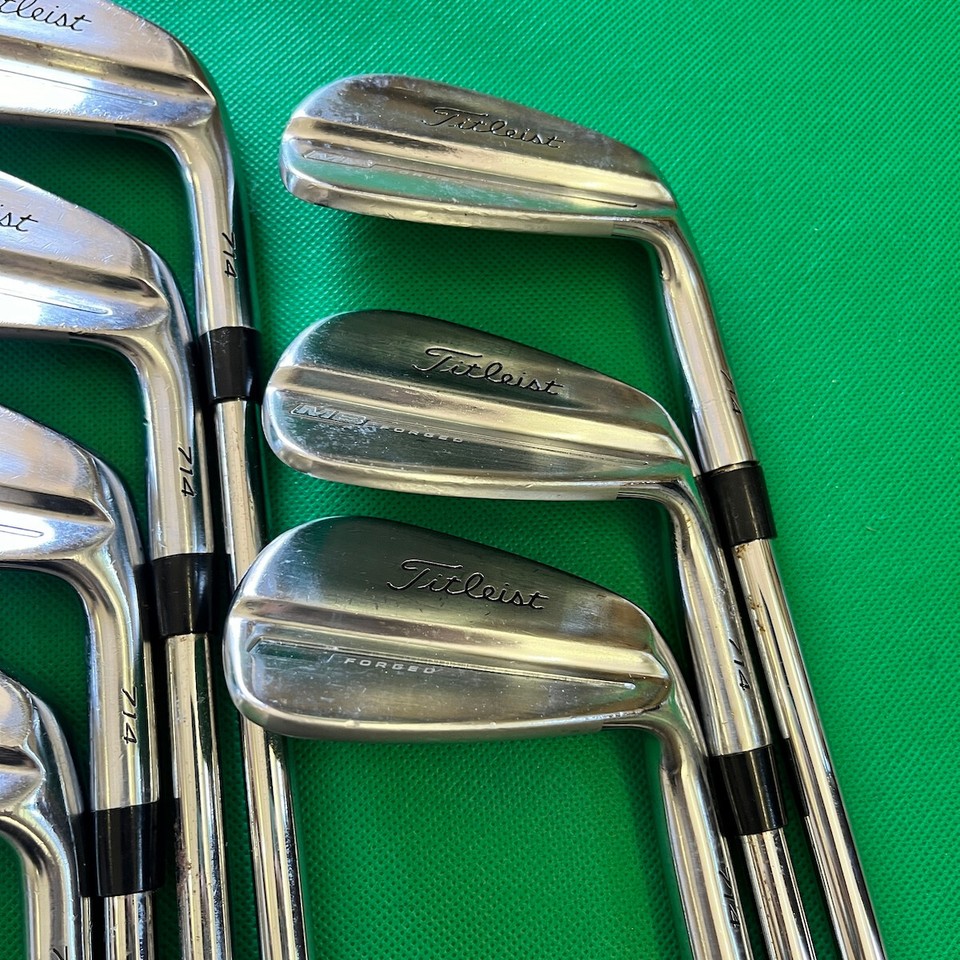 Set De Fers Titleist MB 714 - 5-PW, Flex Stiff Dynamic Gold S200 (Excellent État)