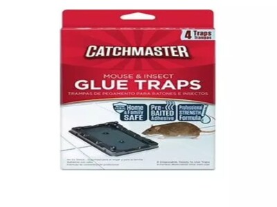 Super Glue Sticky Traps for Rats, Mice & Insects   Non-Toxic Pest Control Pack