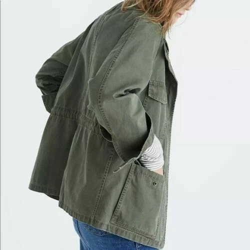 Madewell surplus jacket foliage best sale green