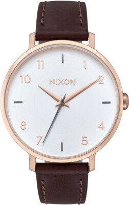 Nixon Arrow A10912369-00 Damen Quarz Armbanduhr 38mm Lederarmband | eUVP 150,00 