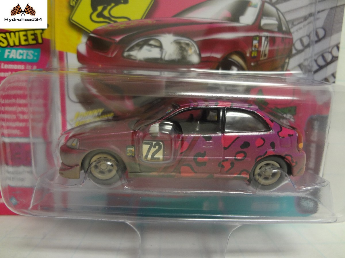 Johnny Lightning 1998 Honda Civic 24 hours of Lemons JLSF023B - 1