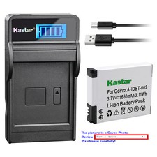 Kastar Battery LCD Charger for Gopro AHDBT-001 AHDBT-002 Gopro HD HERO 960