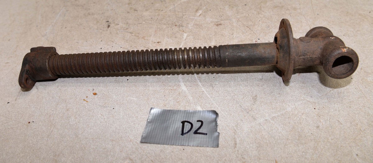 Columbian vintage bench vise screw & nut collectible woodworking