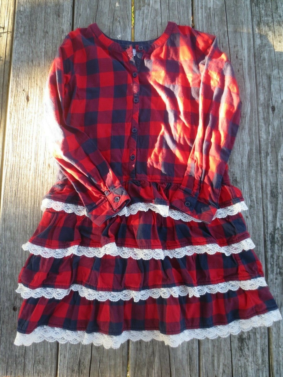 borgo de nor blue dress Christmas Plaid Velvet Set 4 main image 0